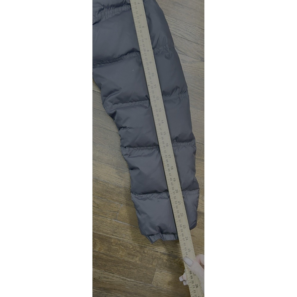 Cabelas 650 Fill Down Puffer Black Coat Full Zip and Pockets Size Large Tall Men - Picture 11 of 15